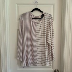 NWT Lane Bryant striped sweater